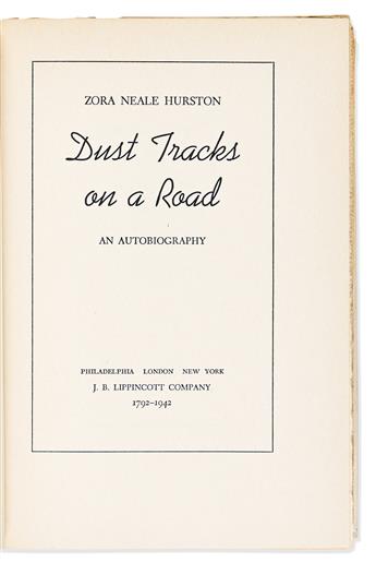 Hurston, Zora Neale (1891-1960) Dust Tracks on a Road: An Autobiography.